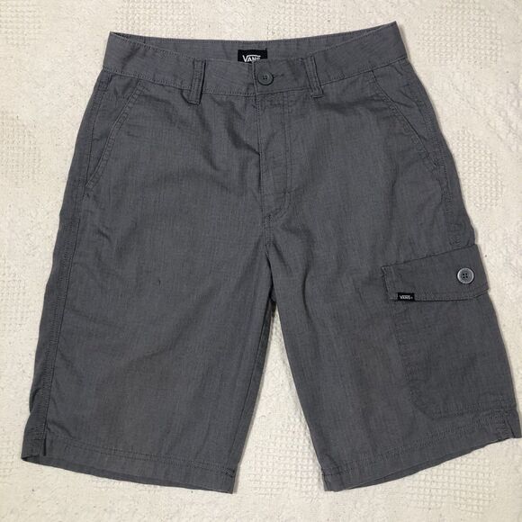 Vans Off The Wall Pocket Gray Pocket Short Cotton Blend Men's Size 28 Inseam 10” - Picture 1 of 13